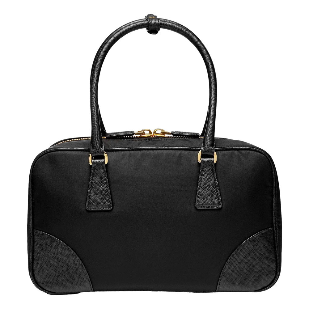 Prada Re-Edition 1978 Medium Re-Nylon and Saffiano Leather Two-Handle Bag